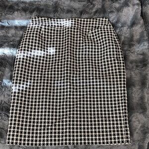 Semantiks Black and White Skirt